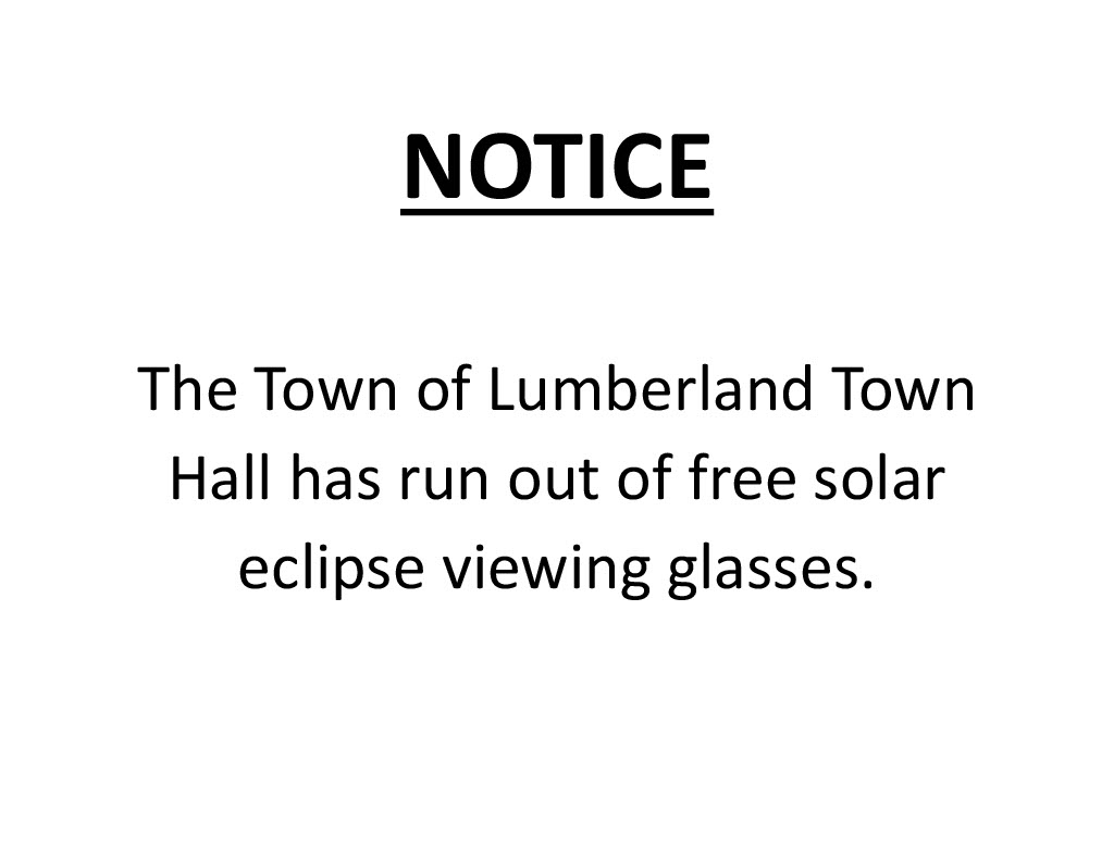 Eclipse Glasses Notice 2